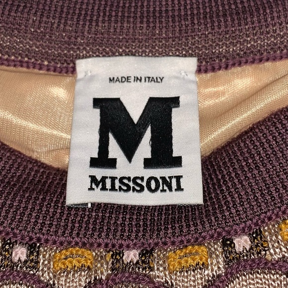 Missoni Crochet-Knit Strapless Gown Miami Maxi Dress 46/US 10 - Picture 6 of 7